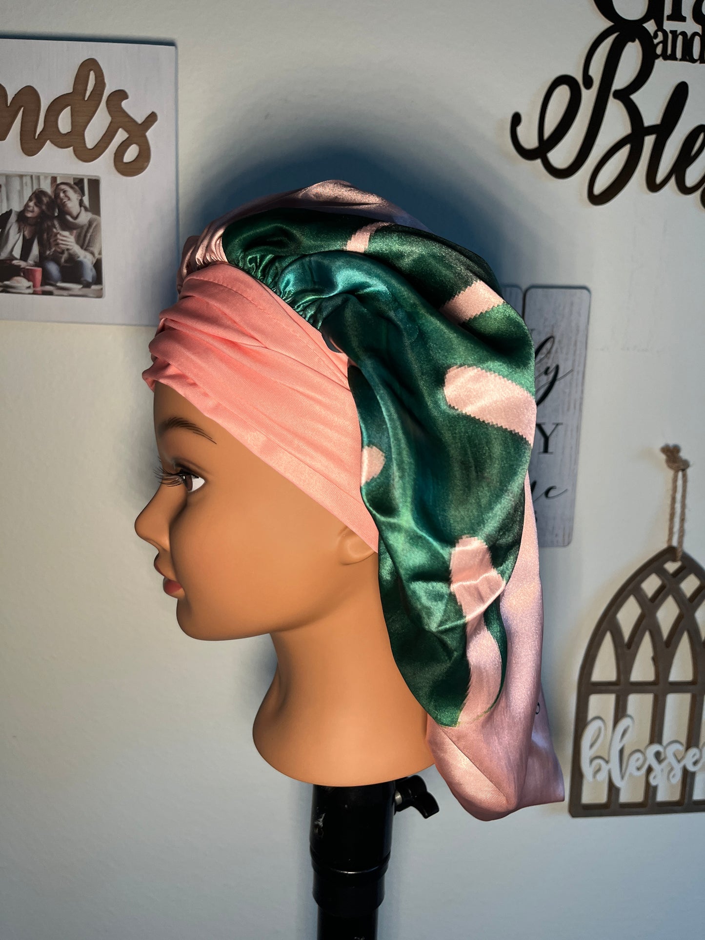 The Bestie Bonnet – Luxe Stretch Tie Edition