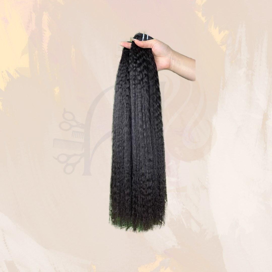 AjaLeigh Universal Texture – Kinky Straight Raw Hair