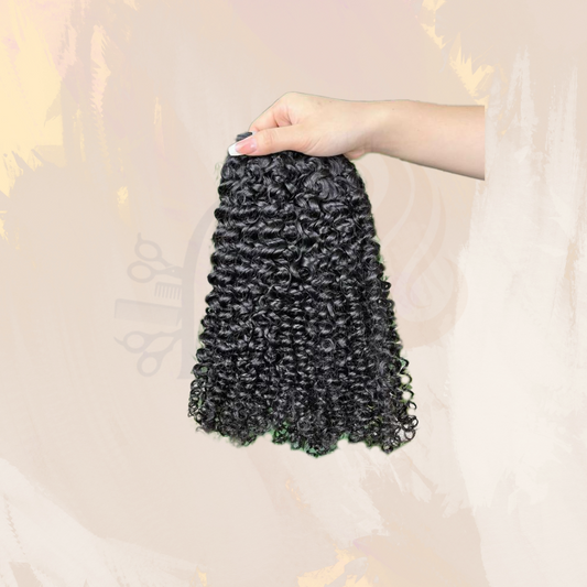 AjaLeigh Bold Halo – Afro Curly Raw Hair