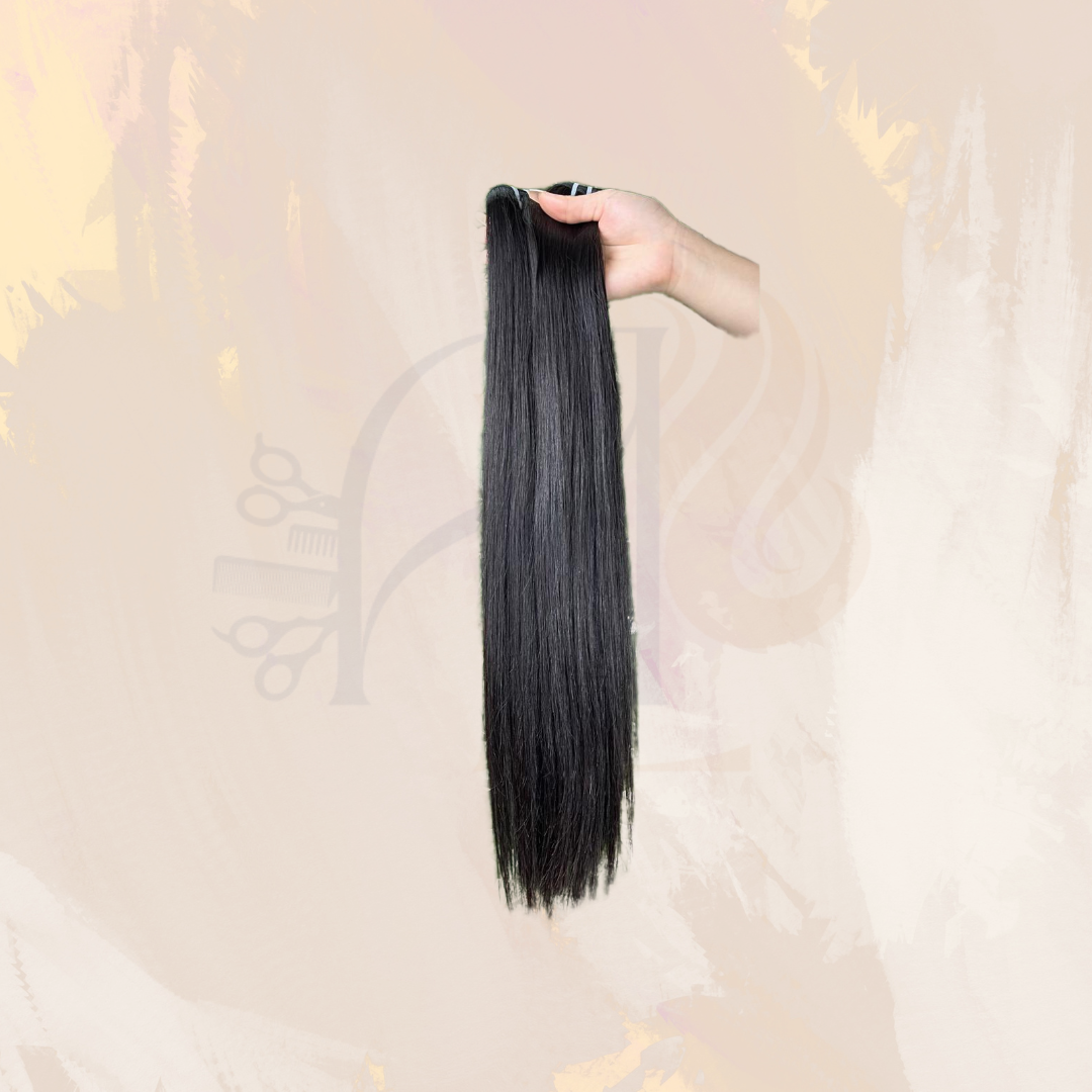 AjaLeigh Signature Silhouette – Straight Luxe Raw Hair