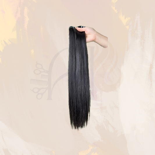 AjaLeigh Signature Silhouette – Straight Luxe Raw Hair